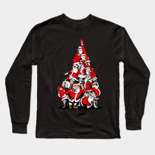 santa tree Long Sleeve T-Shirt